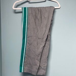 Herringbone pants ankle length